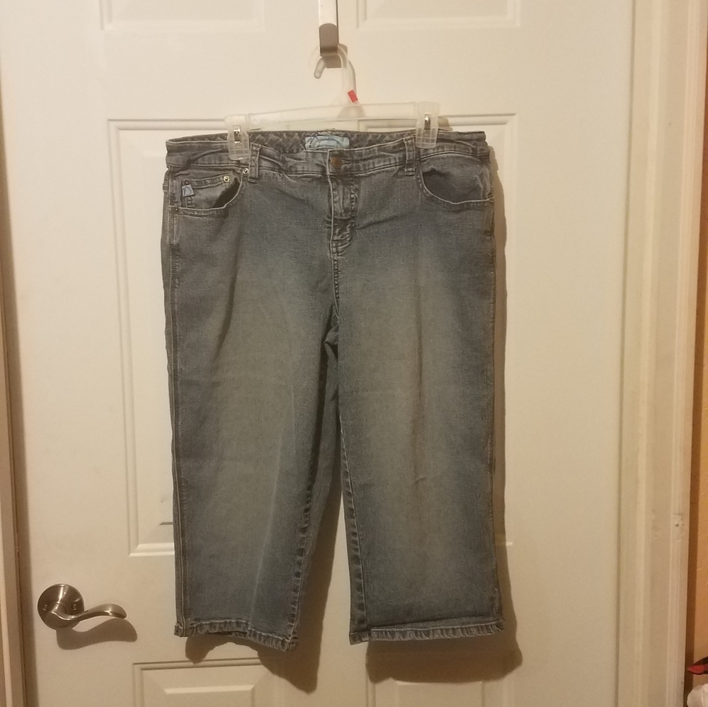 Duplex size 20w capri jeans